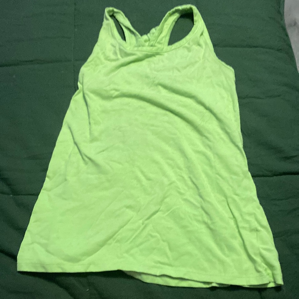 Neon Green Athletic Shirt